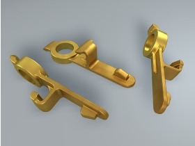 失蠟精密鑄造模小零件（鑄銅）